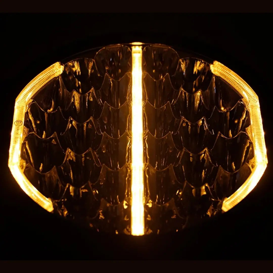 LED Extraljus 9" Rund