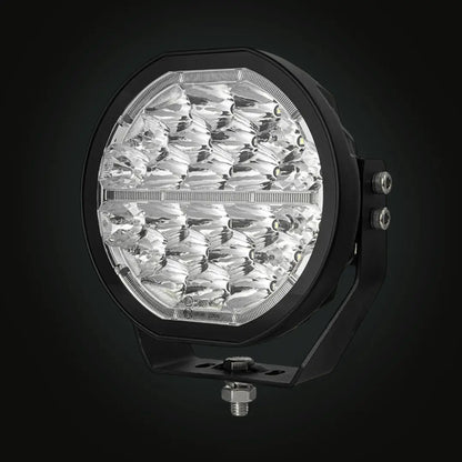 LED Extraljus 7" Rund